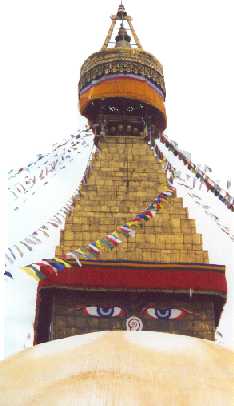 The Great Stupa,Kathmandu